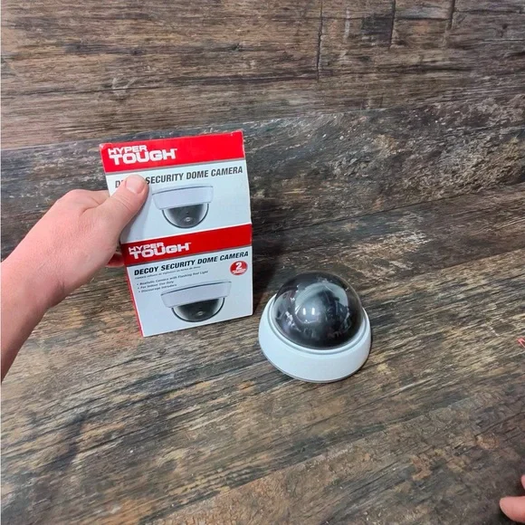 Hyper Tough Black and White Security Dome Camera - Picture 1 of 3